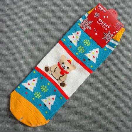 2018 New Design Christmas Santa Claus Socks Women Cotton Short Elk Winter Socks Cartoon Deer Snow Man Cute Socks New Year Gift