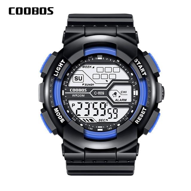 Tendance hommes sport montre numérique militaire étanche hommes montres LED lumineux montre-bracelet mâle décontracté caoutchouc horloge reloj hombre