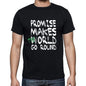 Promise World Goes Round Mens Short Sleeve Round Neck T-Shirt 00082 - Black / S - Casual