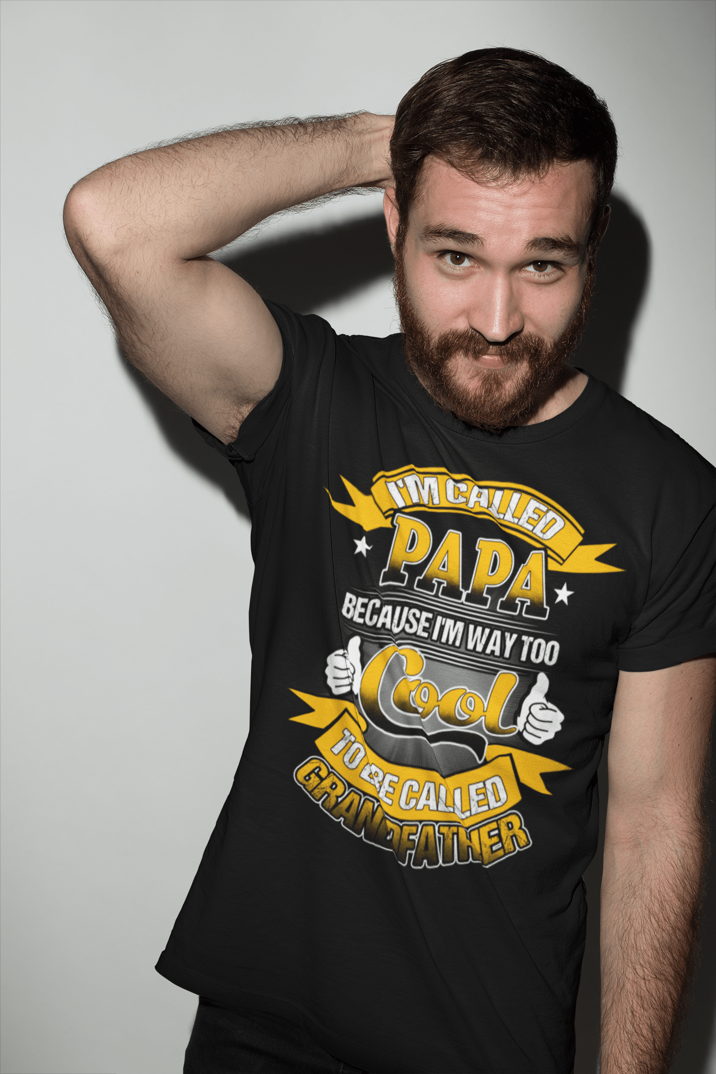 ULTRABASIC Men's T-Shirt I'm Called Papa - Grandfather Funny Humor Tee Shirt