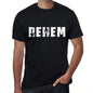 Rehem Mens Retro T Shirt Black Birthday Gift 00553 - Black / Xs - Casual