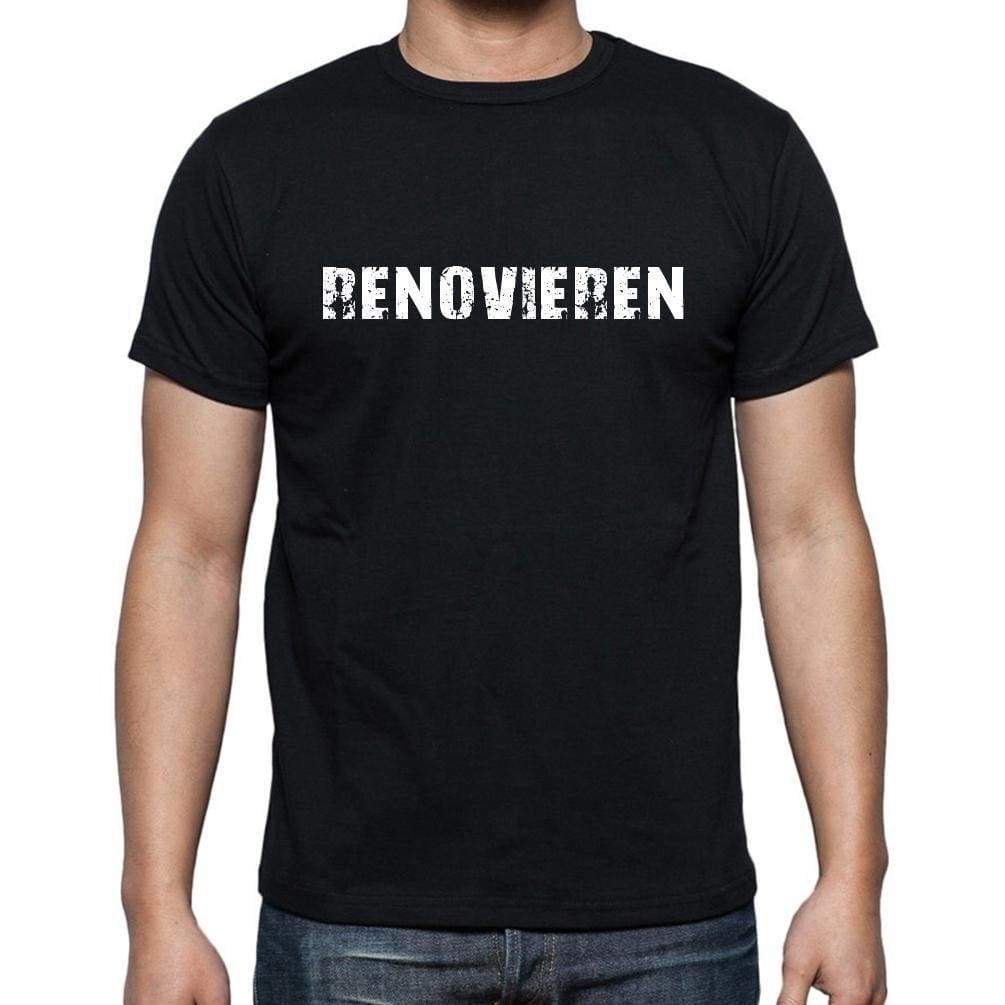 Renovieren Mens Short Sleeve Round Neck T-Shirt - Casual