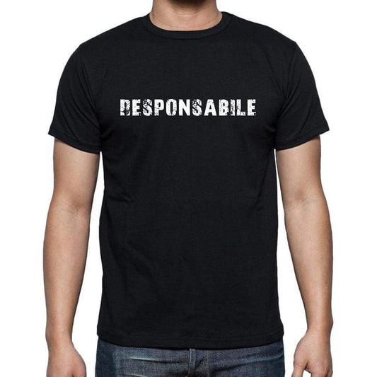 Responsabile Mens Short Sleeve Round Neck T-Shirt 00017 - Casual