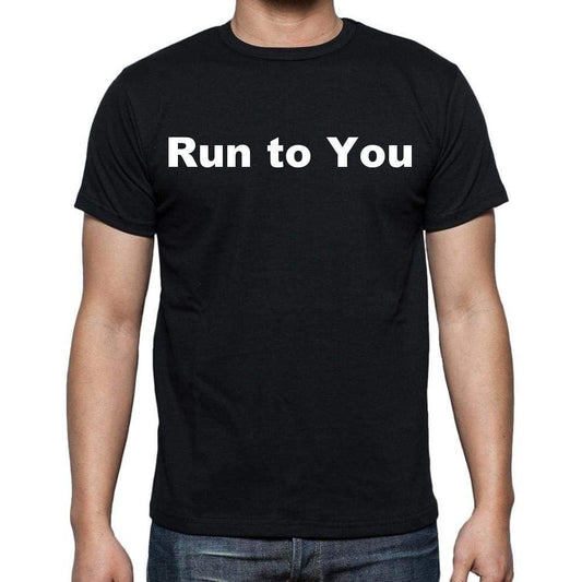 Run To You Mens Short Sleeve Round Neck T-Shirt - Casual