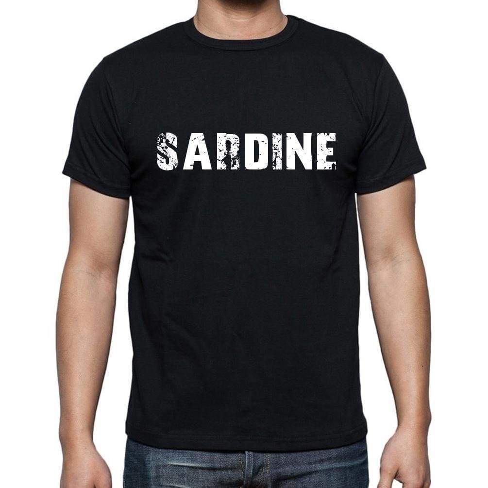 Sardine Mens Short Sleeve Round Neck T-Shirt - Casual