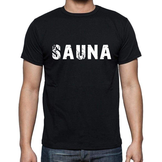 Sauna Mens Short Sleeve Round Neck T-Shirt - Casual