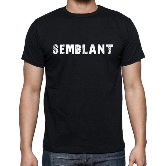 Semblant French Dictionary Mens Short Sleeve Round Neck T-Shirt 00009 - Casual