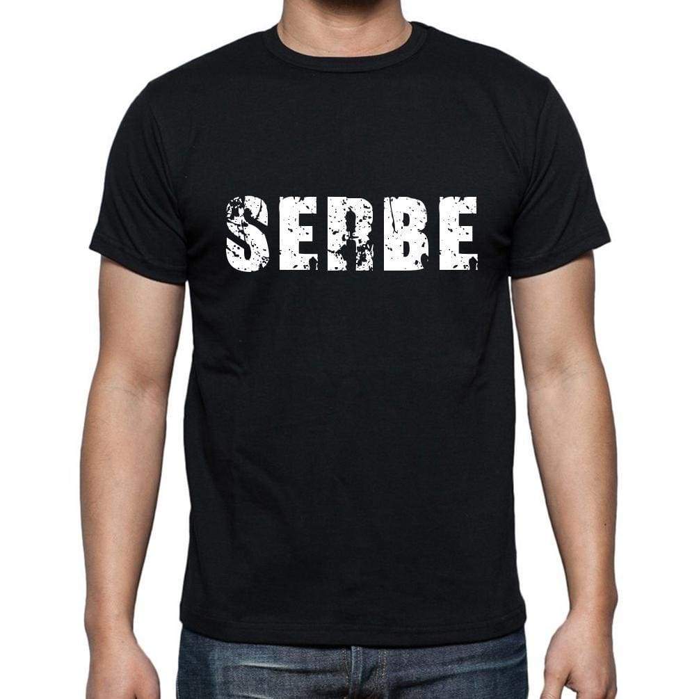 Serbe French Dictionary Mens Short Sleeve Round Neck T-Shirt 00009 - Casual