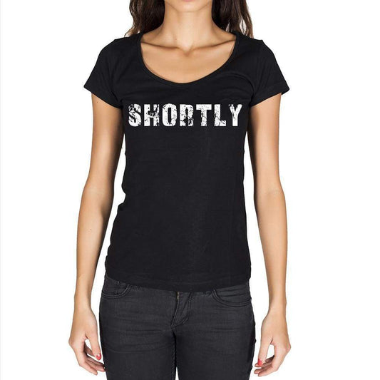 Shortly Womens Short Sleeve Round Neck T-Shirt - Casual