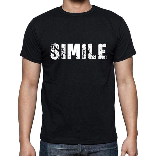 Simile Mens Short Sleeve Round Neck T-Shirt 00017 - Casual