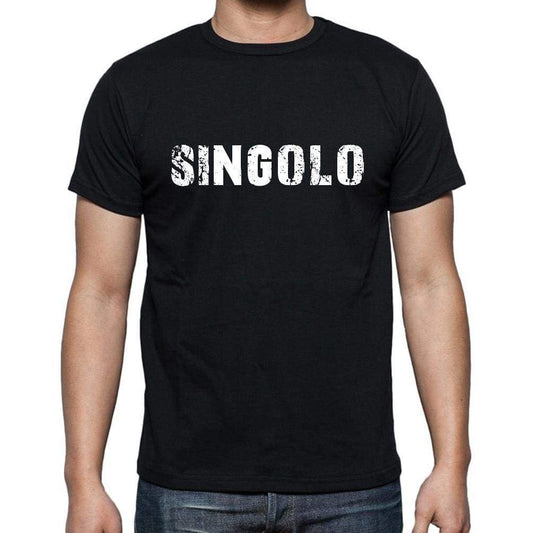 Singolo Mens Short Sleeve Round Neck T-Shirt 00017 - Casual