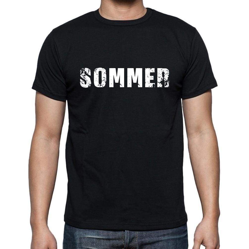 Sommer Mens Short Sleeve Round Neck T-Shirt - Casual
