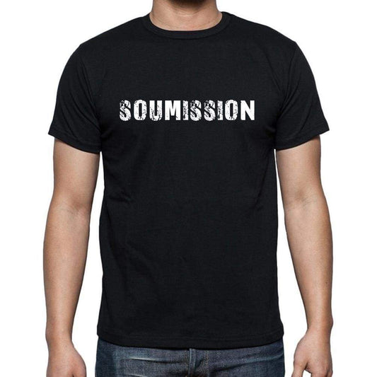 Soumission French Dictionary Mens Short Sleeve Round Neck T-Shirt 00009 - Casual