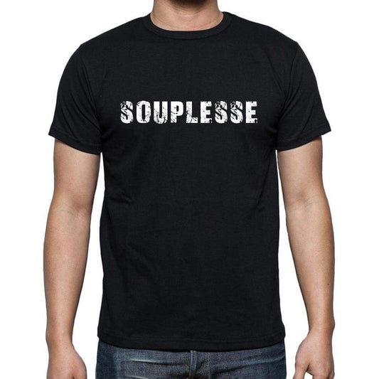 Souplesse French Dictionary Mens Short Sleeve Round Neck T-Shirt 00009 - Casual