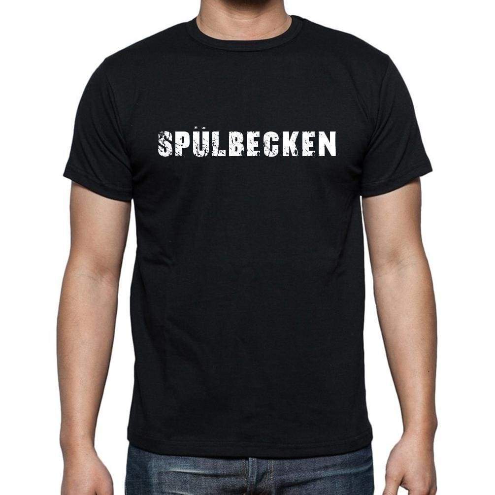 Splbecken Mens Short Sleeve Round Neck T-Shirt - Casual