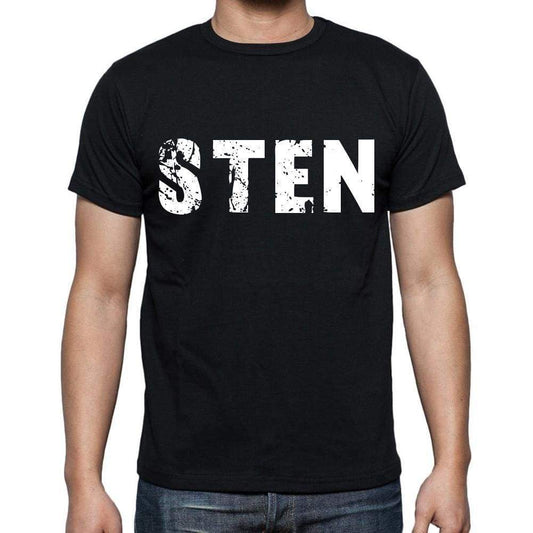 Sten Mens Short Sleeve Round Neck T-Shirt 00016 - Casual
