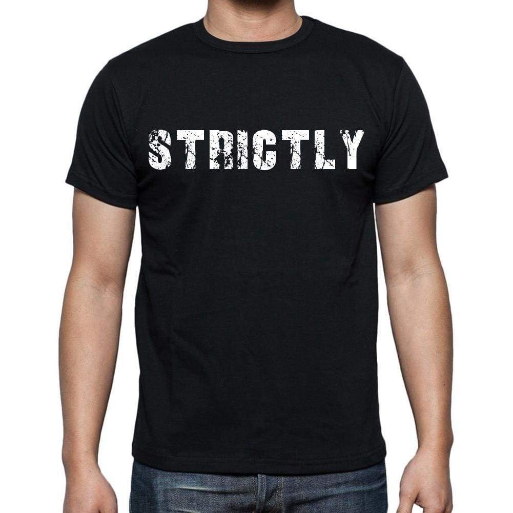 Strictly Mens Short Sleeve Round Neck T-Shirt - Casual