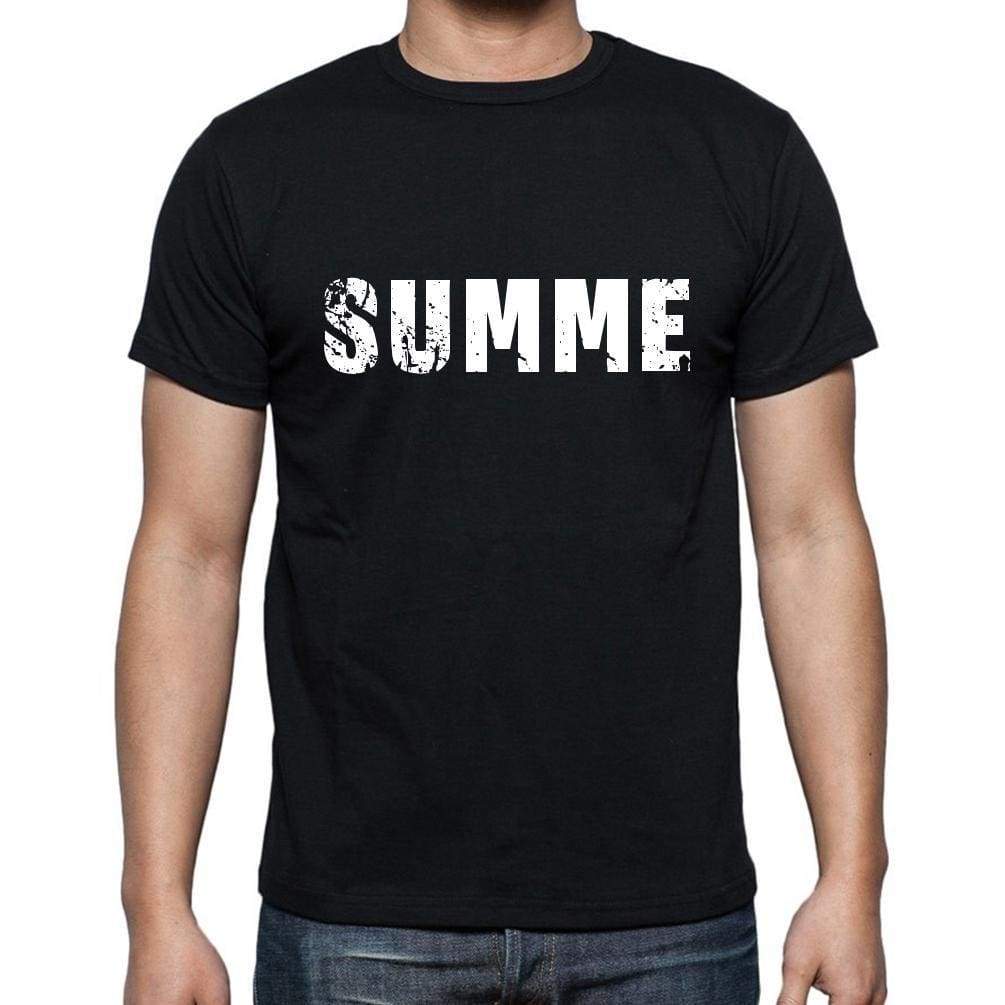Summe Mens Short Sleeve Round Neck T-Shirt - Casual