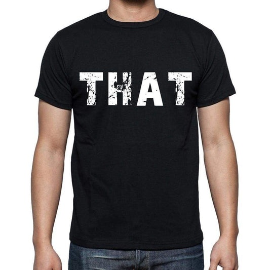 That White Letters Mens Short Sleeve Round Neck T-Shirt 00007