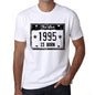 The Star 1995 Is Born Mens T-Shirt White Birthday Gift 00453 - White / Xs - Casual