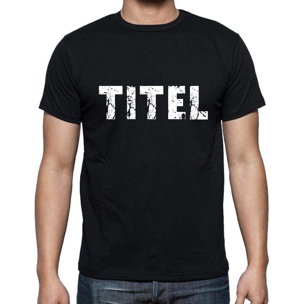 Titel Mens Short Sleeve Round Neck T-Shirt - Casual