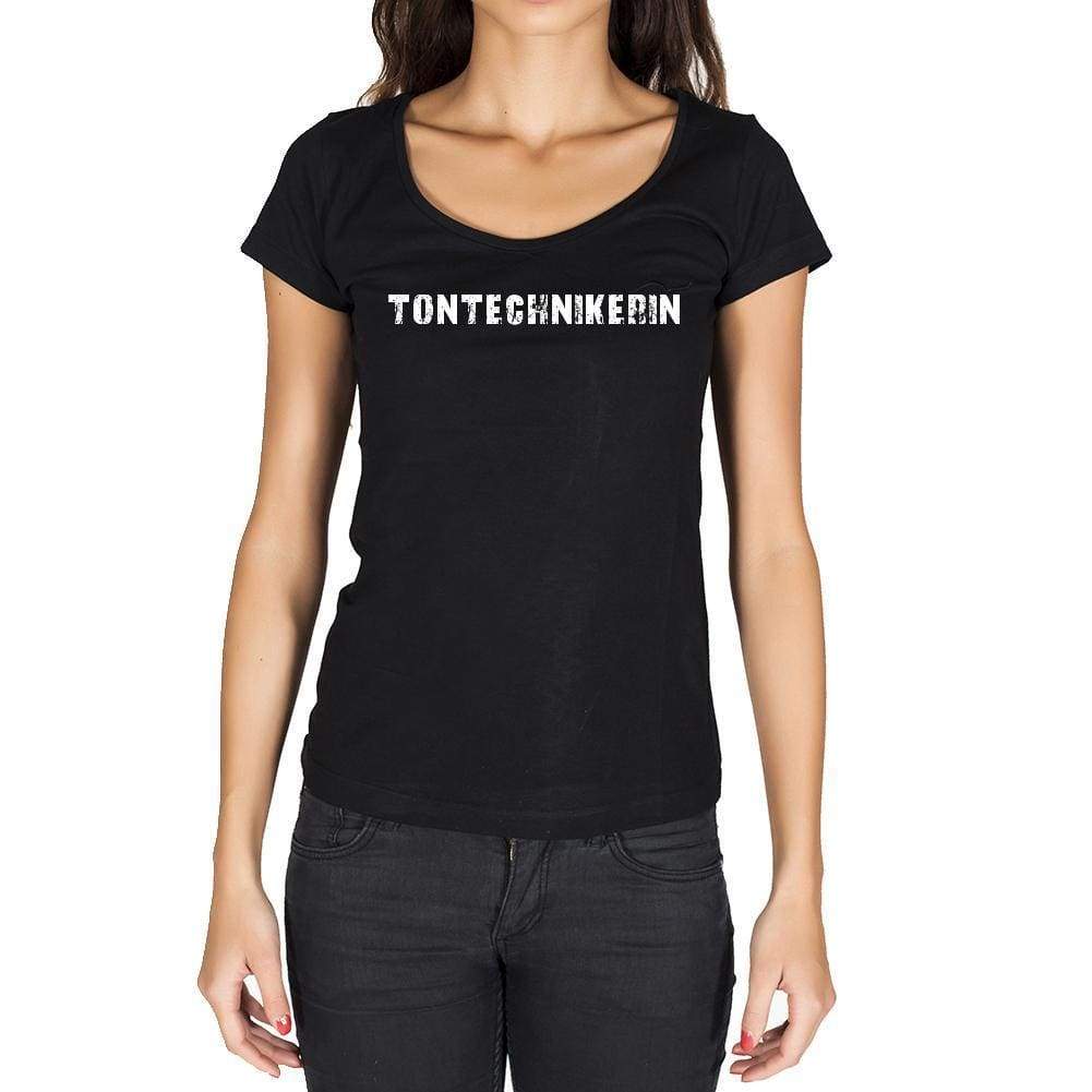 Tontechnikerin Womens Short Sleeve Round Neck T-Shirt 00021 - Casual