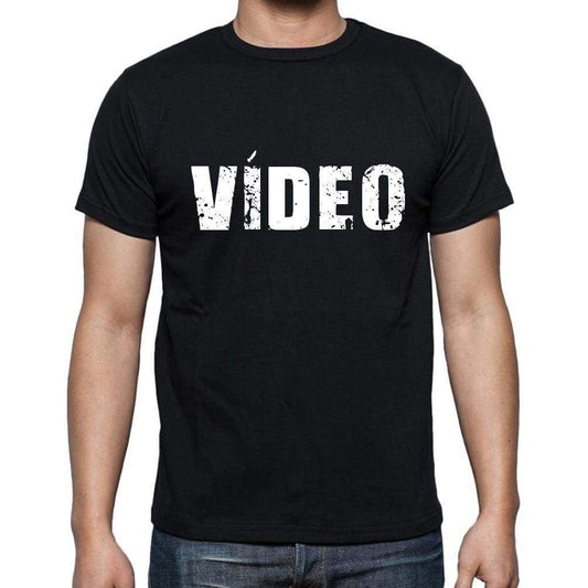 V­deo Mens Short Sleeve Round Neck T-Shirt - Casual