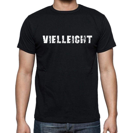 Vielleicht Mens Short Sleeve Round Neck T-Shirt - Casual