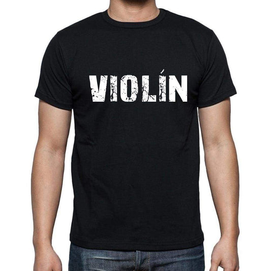 Viol­n Mens Short Sleeve Round Neck T-Shirt - Casual