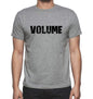 Volume Grey Mens Short Sleeve Round Neck T-Shirt 00018 - Grey / S - Casual