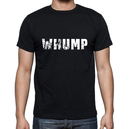 Whump Mens Short Sleeve Round Neck T-Shirt 5 Letters Black Word 00006 - Casual