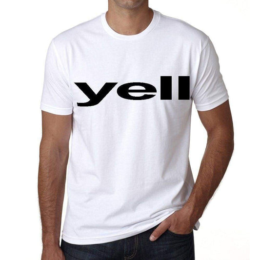 Yell Mens Short Sleeve Round Neck T-Shirt